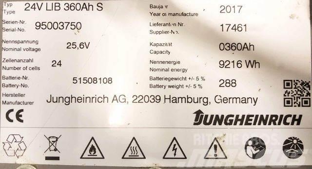 Jungheinrich ERD 220 - 1660MM HUB - 2000KG -INITIAL. -LITHIUM High lift order picker