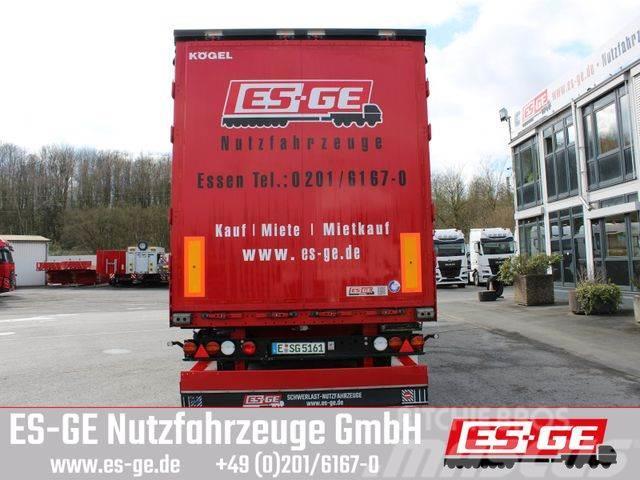 Kögel 3-Achs-Cargo-Coil-Pritschensattelanhänger Curtainsider semi-trailers