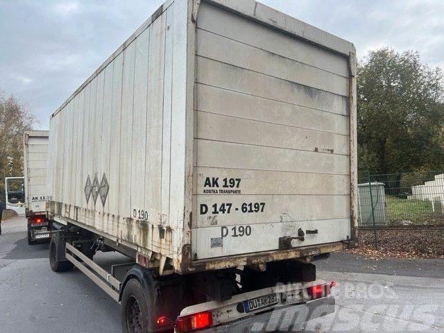 Krone Lafette AZW mit Tüv bis11/23 sofort verfüg Containerframe trailers