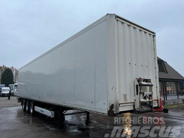 Krone SD Koffer Liftachse BPW Box body semi-trailers
