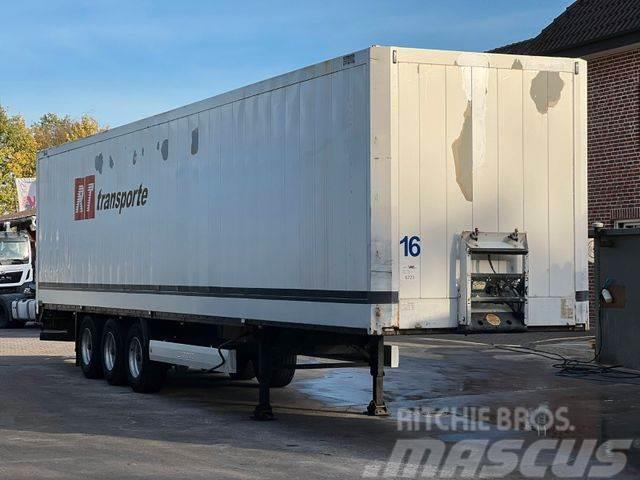 Krone SD Koffer m. Liftachse Box body semi-trailers