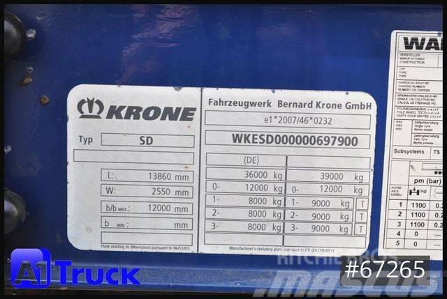 Krone SDK 27, Koffer, Doppelstock, 279.037km Box body semi-trailers