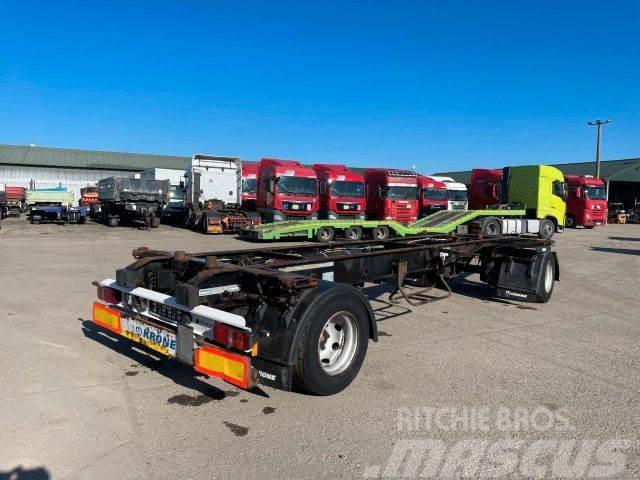 Krone trailer for containers vin 148 Containerframe trailers