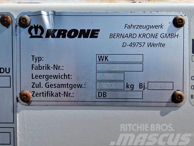Krone WK 7.3 RSTG / Rolltor / Textil / Koffer Platforms