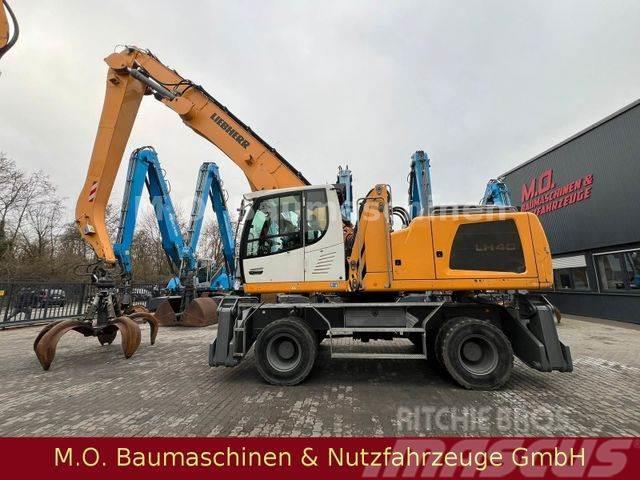 Liebherr LH 40 M Litronic / Magnetanalge / ZSA / AC / Wheeled excavators