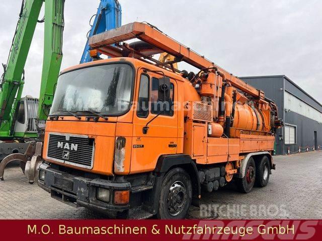 MAN 25.270 / Müller Saug u. Spühlwagen / 12.000 L / Combi / vacuum trucks