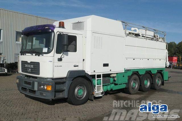MAN 35.464 FVNLC 8x2, Müller-Fatmaster, Saugaufbau Combi / vacuum trucks