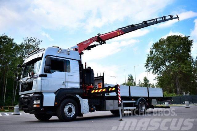 MAN TGA 18.350 4x4 FASSI 235 KRAN Cran Crane trucks