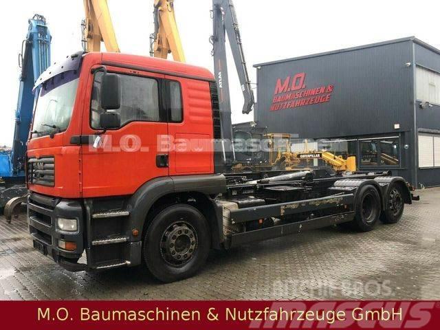 MAN TGA 26.480 FNLC / 6x2 / Liftachs / Luft / Hook lift trucks