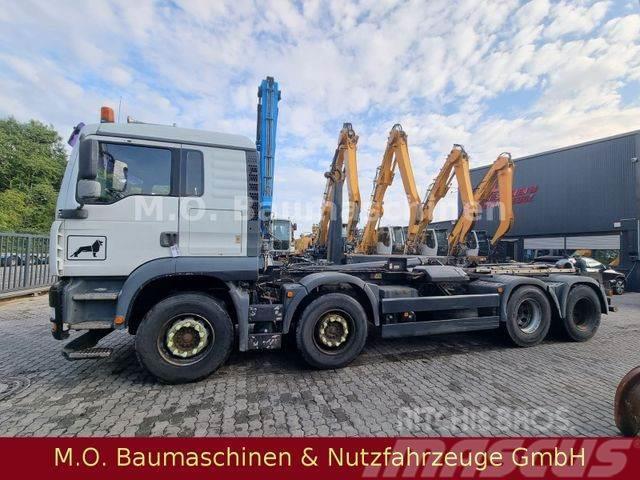 MAN TGA 35.410 / Meiler RK22,65 / AC / 8x4 / Euro 3/ Hook lift trucks