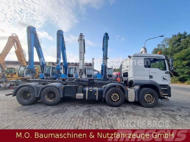 MAN TGA 35.410 / Meiler RK22,65 / AC / 8x4 / Euro 3/ Hook lift trucks