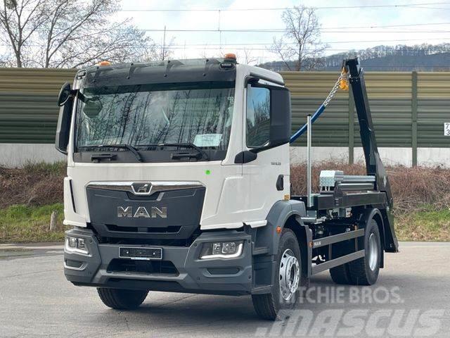 MAN TGM 18.320 4x2 Euro 6e Hyva Absetzkipper Cable lift demountable trucks