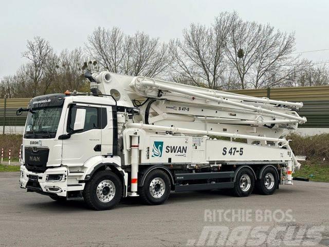 MAN TGS 35.510 8x4 SWAN TSP 47-5 160RZ ( 47m ) Concrete trucks