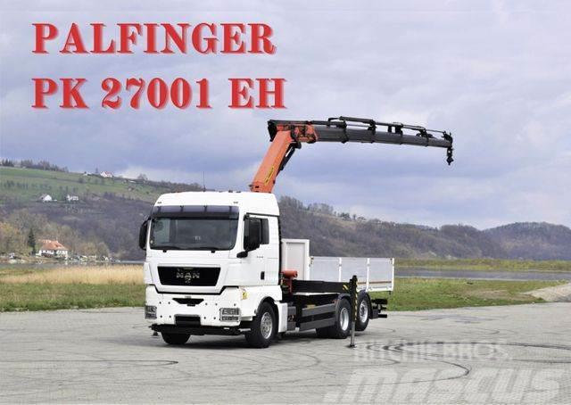 MAN TGX 26.480 * PK 27001-EH + FUNK* TOPZUSTAND Crane trucks