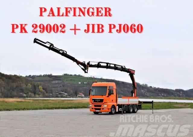 MAN TGX 28.540 * PK29002 + JIB PJ060/FUNK! Crane trucks