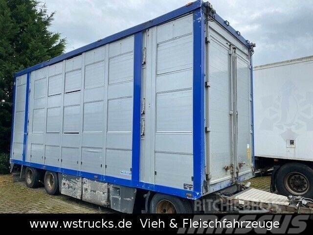  Menke-Janzen Menke 3 Stock Ausfahrbares Dach Alu V Animal transport trailers