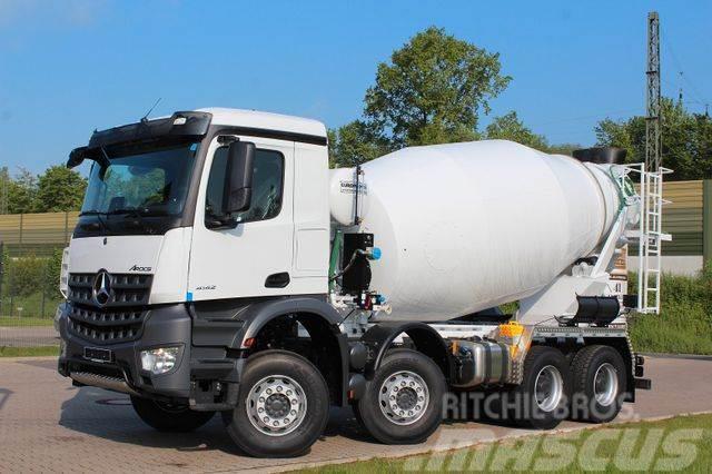 Mercedes-Benz 4142 8X4 EuromixMTP WECHSELSYSTEM KIPPER+MISCHER Concrete trucks
