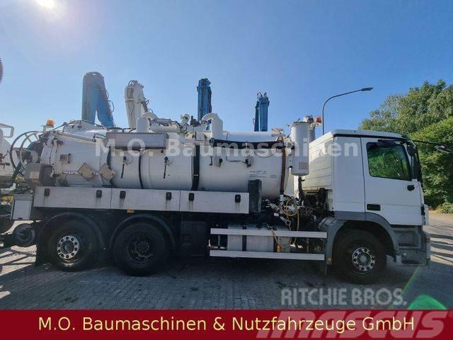 Mercedes-Benz Actros 2541 / Saug- &amp; Spühlwagen / 11.000 L /A Combi / vacuum trucks