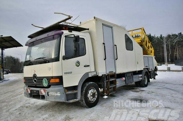 Mercedes-Benz ATEGO 1323 PK 8000T RAIL Platform Truck & Van mounted aerial platforms