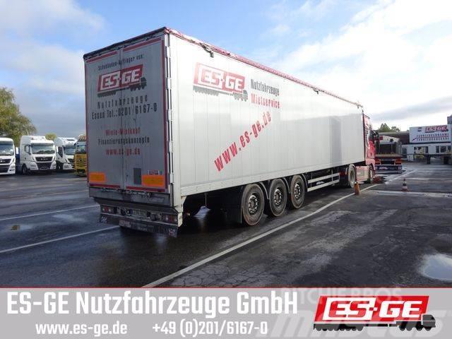Reisch 3-Achs-Schubbodenauflieger 91,6 m³ Box body semi-trailers