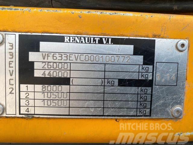 Renault KERAX 420.34 DCi threesided kipper 6x6, 13m3 772 Tipper trucks