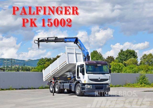 Renault Premium 370 *KIPPER 6,00m+PK 15002 / 6x4 Crane trucks