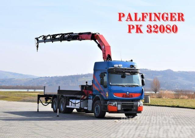 Renault Premium 410* PRITSCHE 6,50m *PK 32080/FUNK* TOP Crane trucks