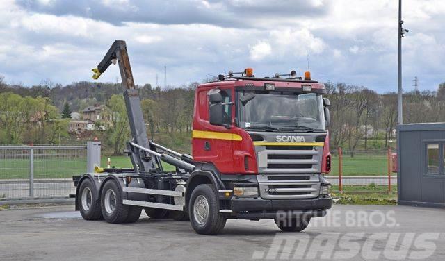 Scania R 420 Abrollkipper *6x4* Top Zustand ! Hook lift trucks