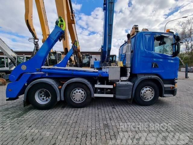 Scania R 450/6x2/AC/Euro 6/Lift-&amp;Lenkachse/TÜV &amp;  Cable lift demountable trucks