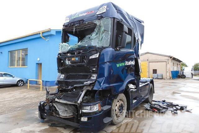 Scania S450 , EURO6 , UNFALL ! Tractor Units