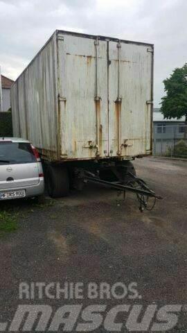 Schmitz Cargobull AWF 18 German Fahrzeug Box body trailers