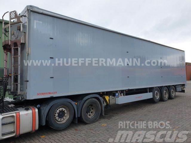 Schwarzmüller 92 cbm SAF 10mm Schubboden Box body semi-trailers