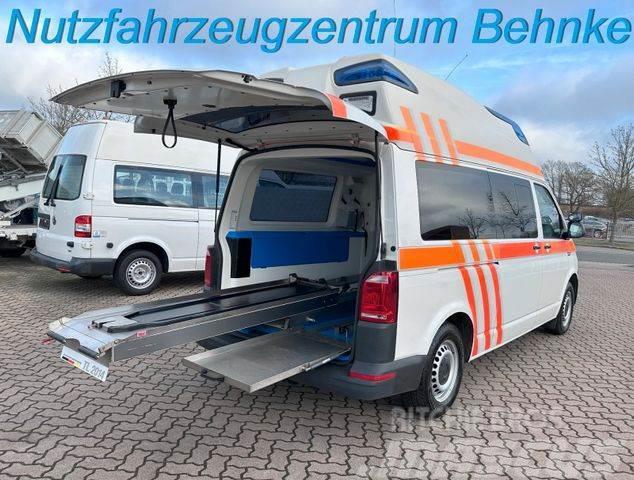 Volkswagen T6 RTW/KTW lang Ambulanz Mobile Hornis Ambulances