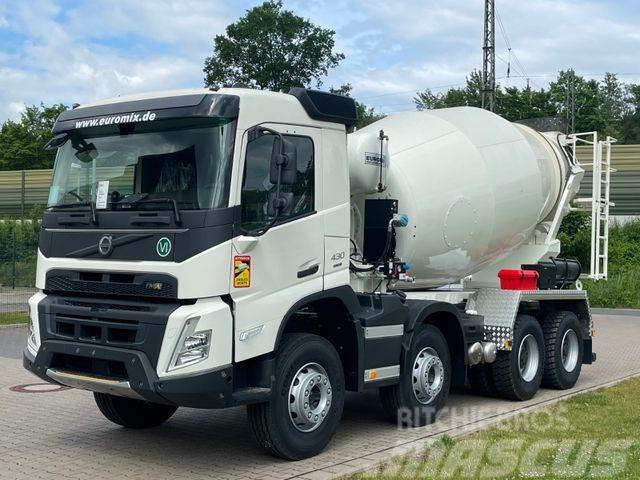 Volvo FMX 460 8x4 / EuroMix MTP EM 9 L Concrete trucks