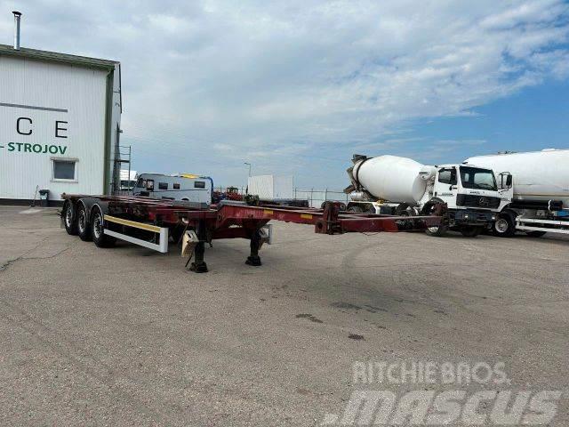Wielton trailer for containers vin 636 Skeletal semi-trailers