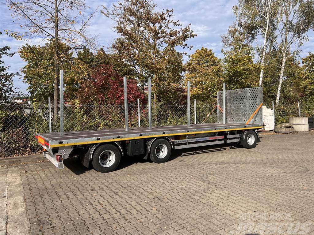 Möslein T 3 Plato 8,6 m 3 Achs Jumbo- Plato- Anhänger 8,6 Flatbed/Dropside trailers