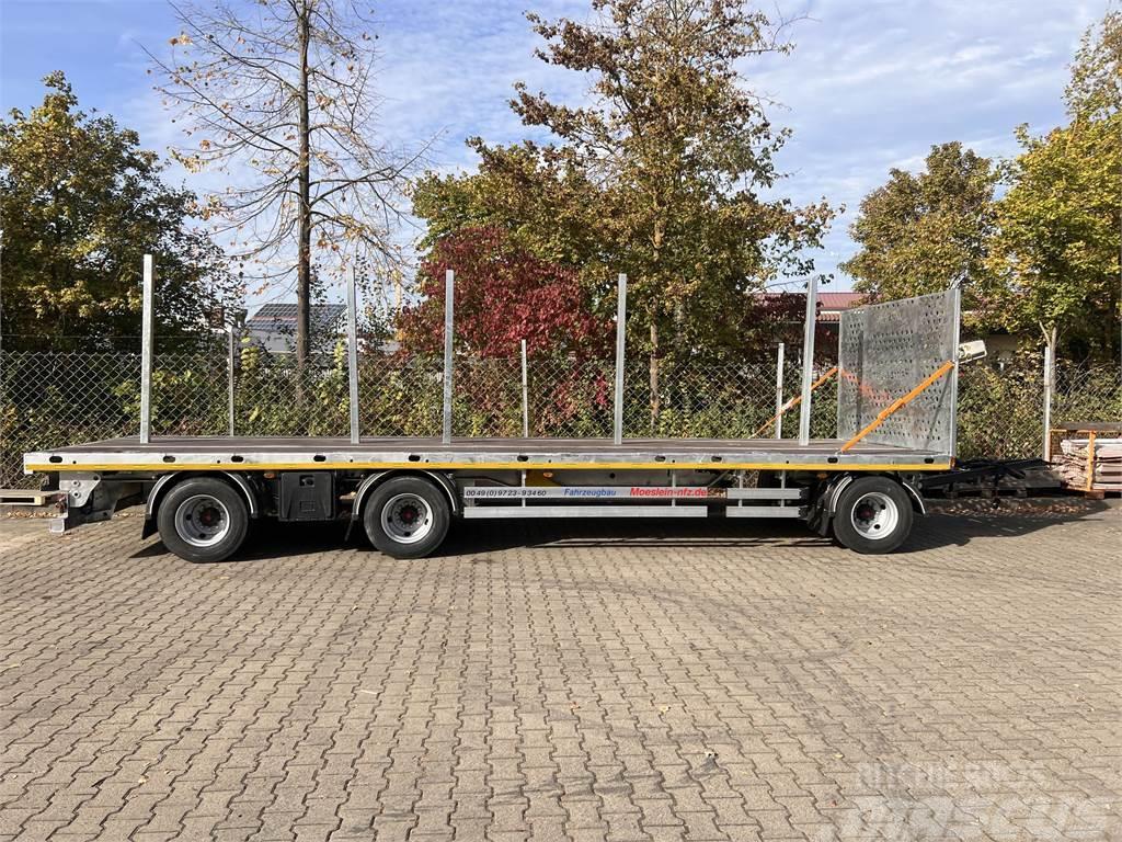 Möslein T 3 Plato 8,6 m 3 Achs Jumbo- Plato- Anhänger 8,6 Flatbed/Dropside trailers