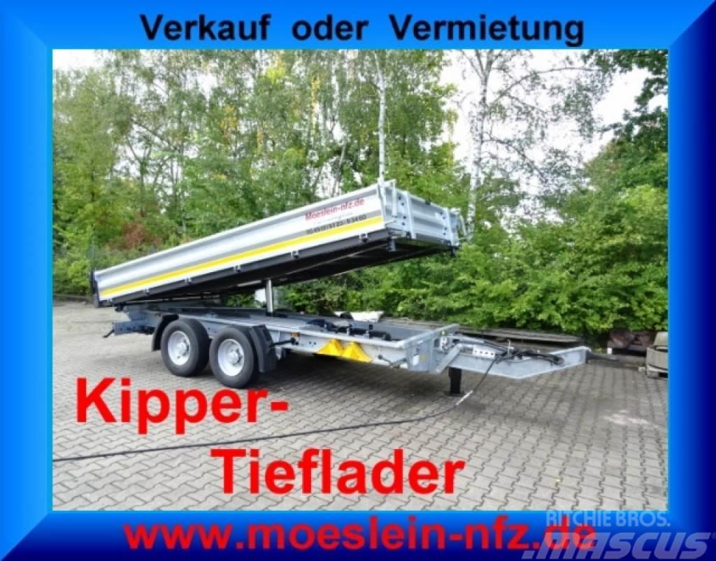 Möslein TTG 11 Verzinkt neuer Tandem 3- Seitenkipper Tief Tipper trailers
