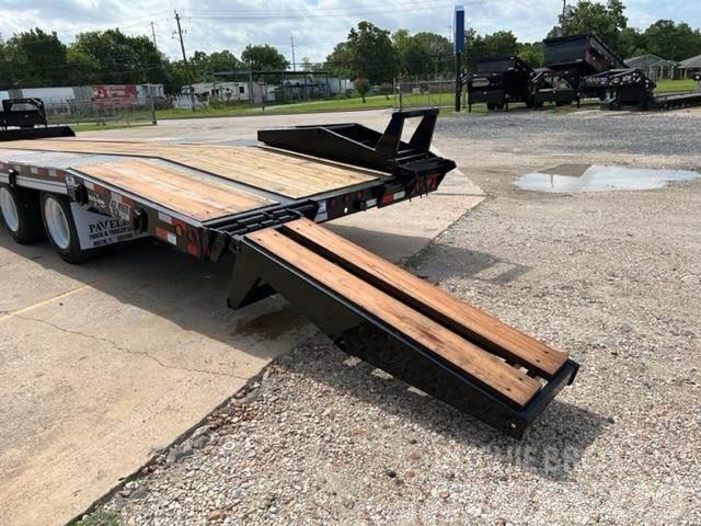 Eager Beaver 20 XPT TAG TRAILER SPRING RIDE MANUAL FLIP RAMPS Low loaders