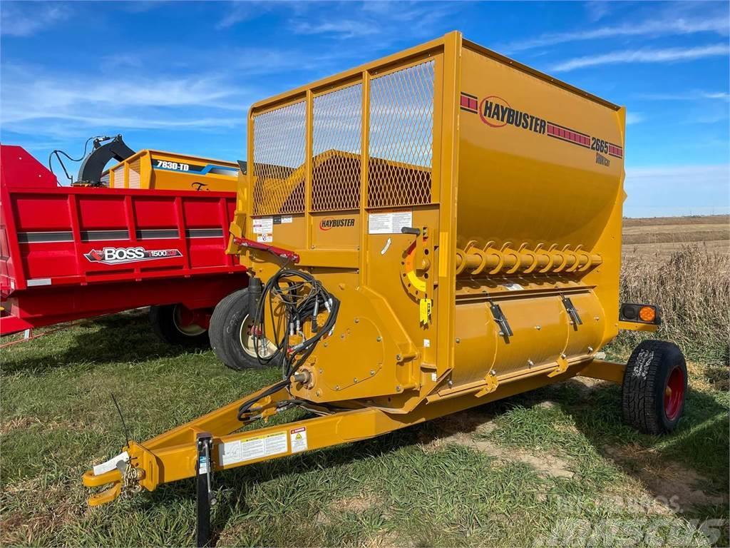Haybuster 2665 Bale shredders, cutters and unrollers