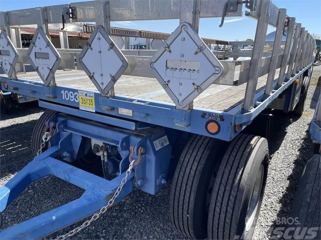 Jet 24 FT. 2-AXLE FLATBED PULL TRAILER Low loaders
