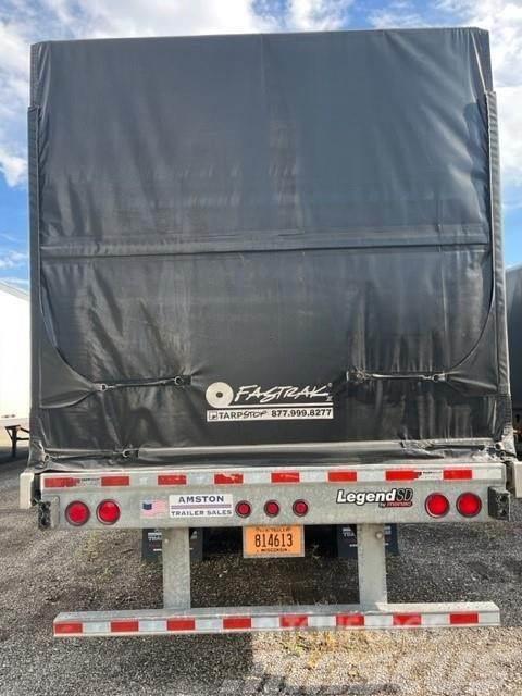 Manac 53' COMBO FLATBED WITH FASTRAK TARP Curtainsider trailers