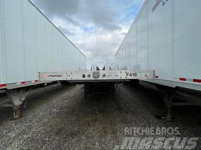 Manac 53' STEP DECK COMBO Flatbed/Dropside trailers