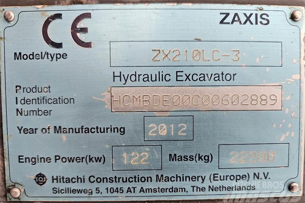 Hitachi ZX210LC-3 Crawler excavators