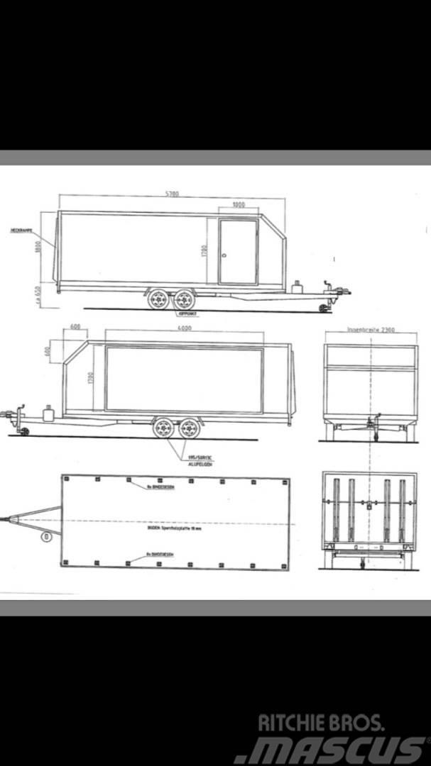NIEWIADOW Iso kipillinen autokuljetus traileri myös mittojen Vehicle transport trailers
