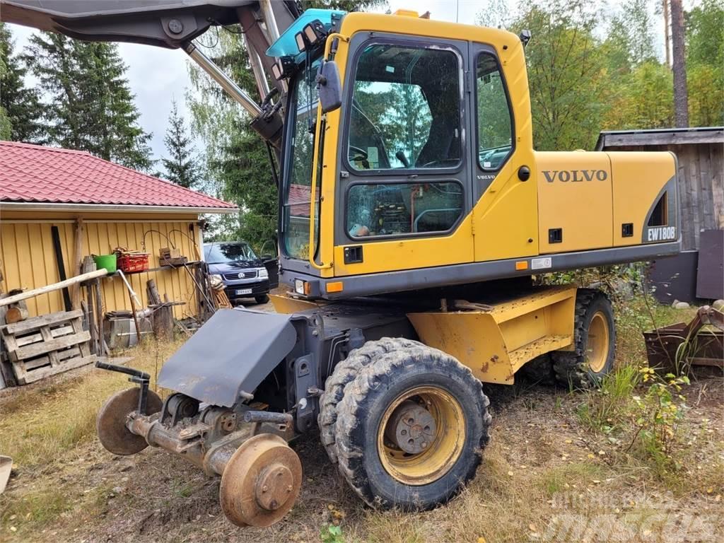 Volvo EW180B Wheeled excavators