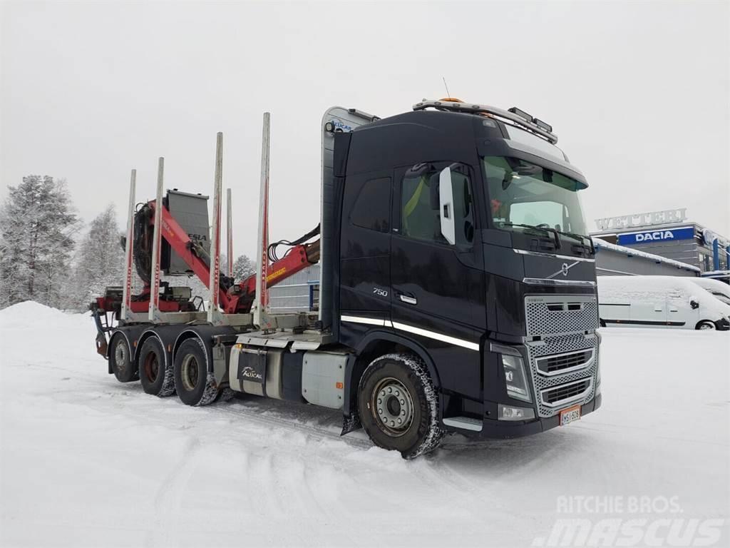 Volvo FH16 750 8x4 Timber trucks