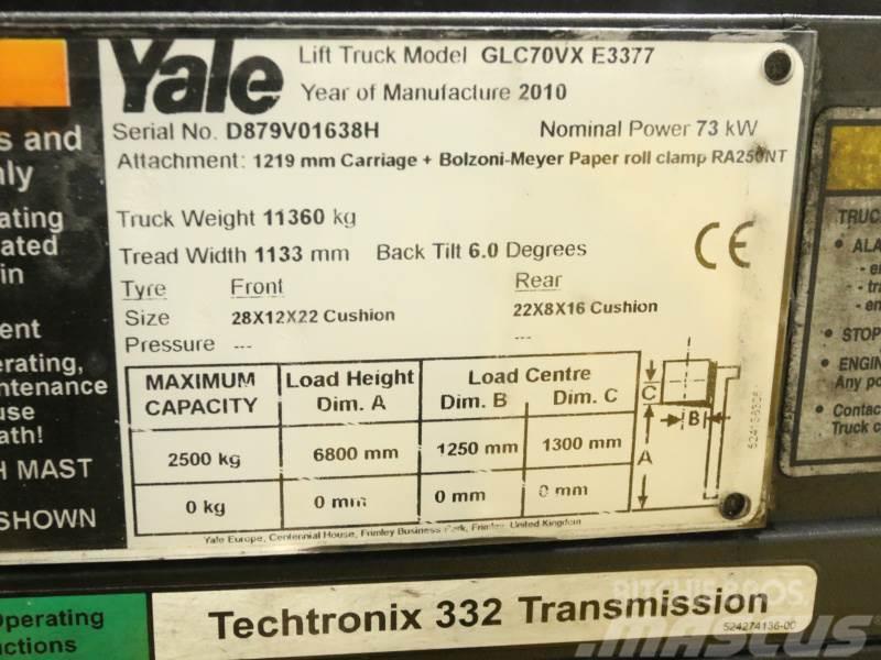Yale GLC70VX LPG trucks