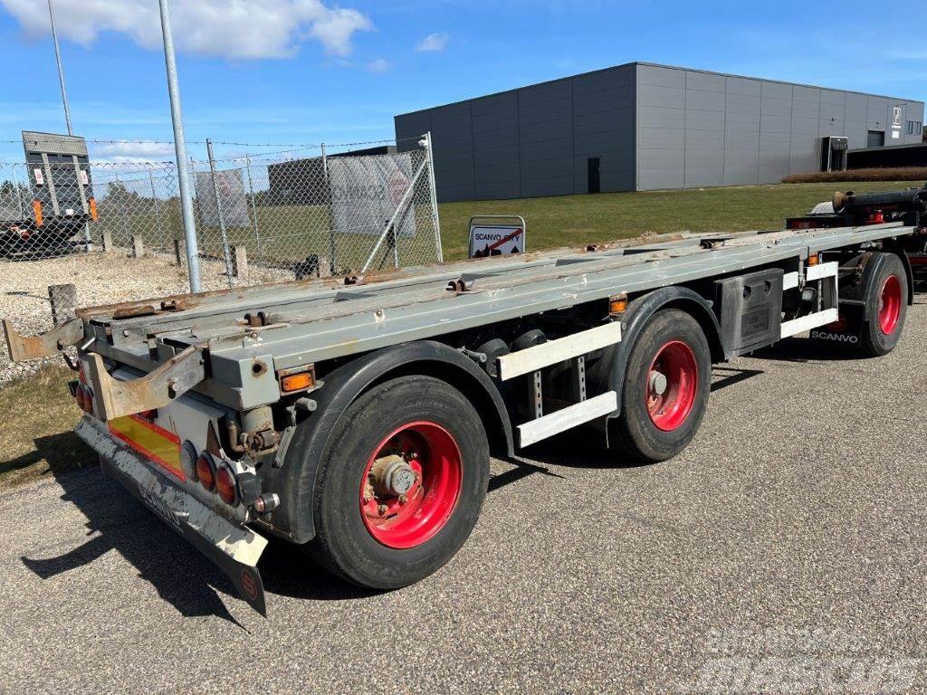 AMT 3-aks 7,0-7,5m kasser Skip loader trailers