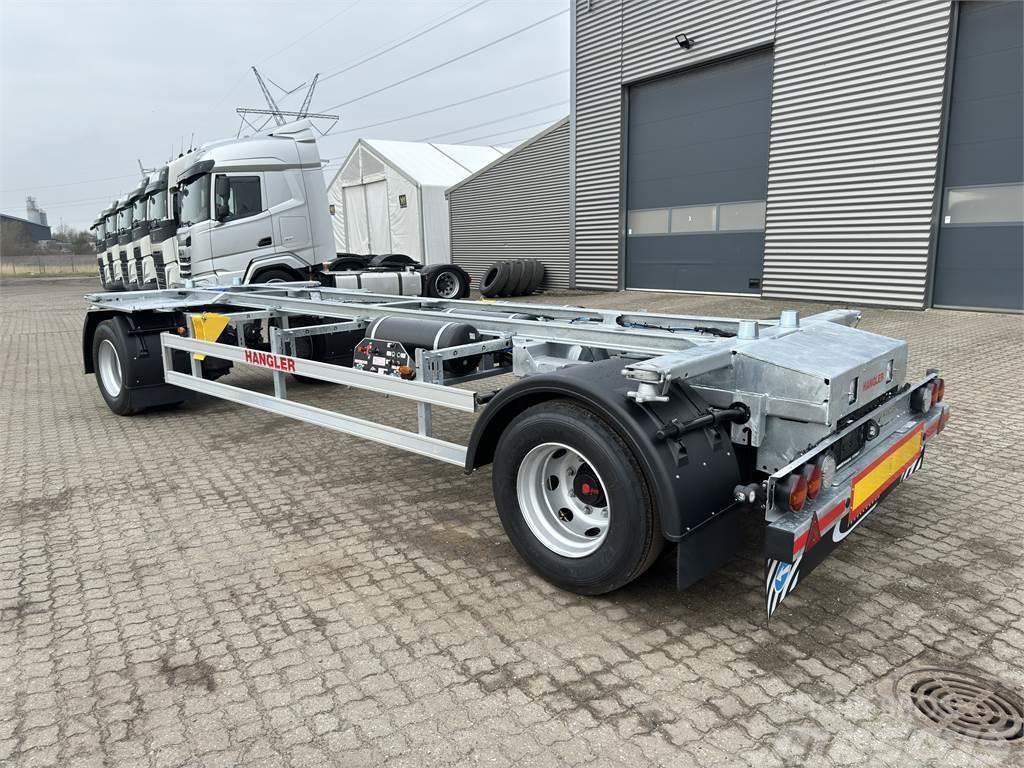 Hangler 20-tons galvaniseret Containerframe trailers